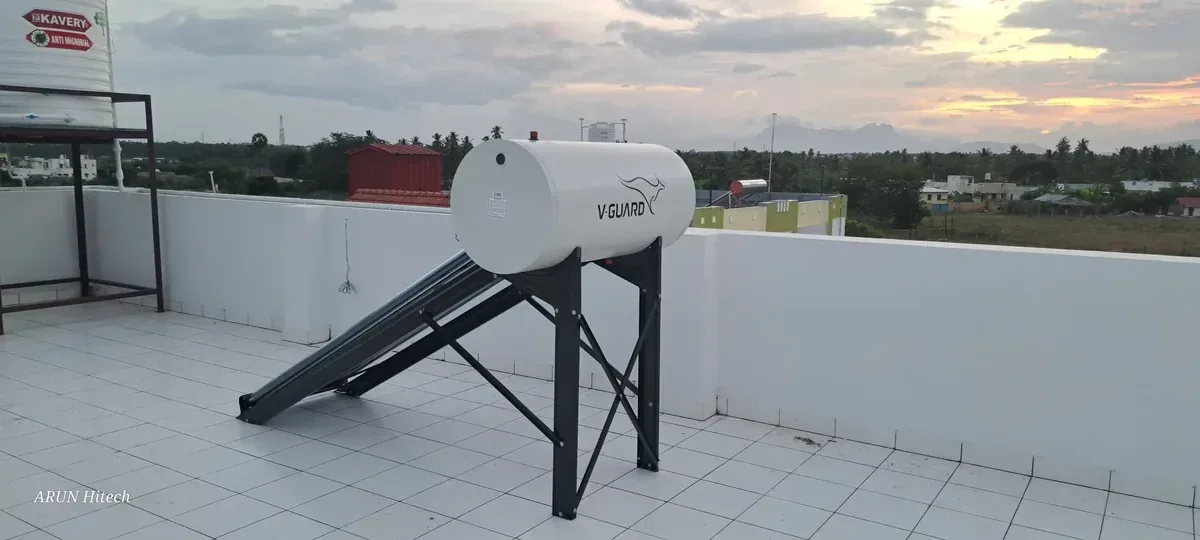 V-Guard TRU HOT PRO solar water heater solar water heater installation Coimbatore by Arun Hitech