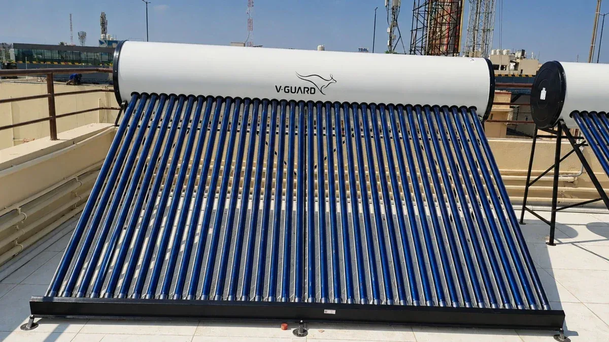 500L solar water heater for hotel Coimbatore Tamil Nadu — Arun Hitech dealer