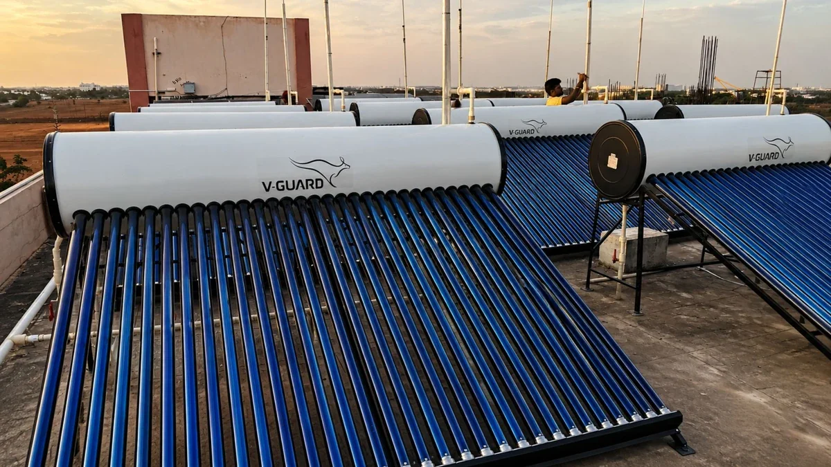 Best commercial solar water heater Coimbatore #3 — Arun Hitech V-Guard dealer