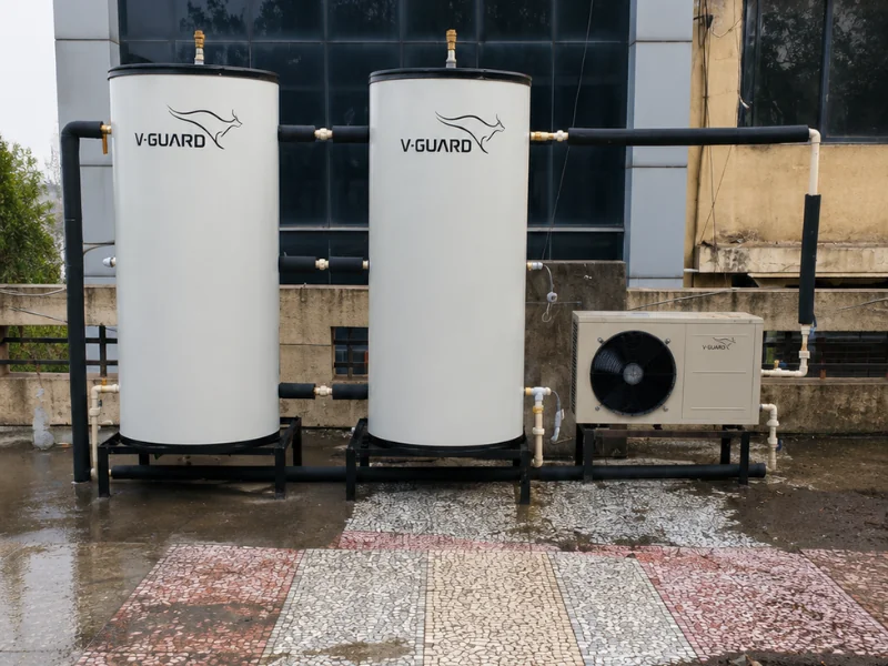 V-Guard domestic 2 ton heat pump Coimbatore home Tamil Nadu — Arun Hitech dealer