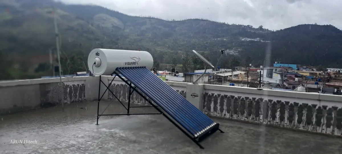 V-Guard 150L solar water heater Ganapathy Coimbatore
