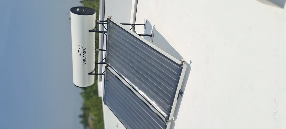 V-Guard high performance FPC solar water heater service Tamil Nadu