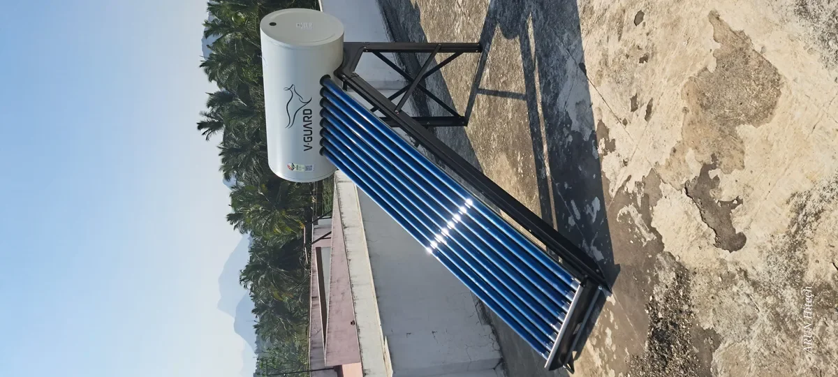 V-Guard TRU HOT 100 PRO solar heater for villa bungalow Coimbatore