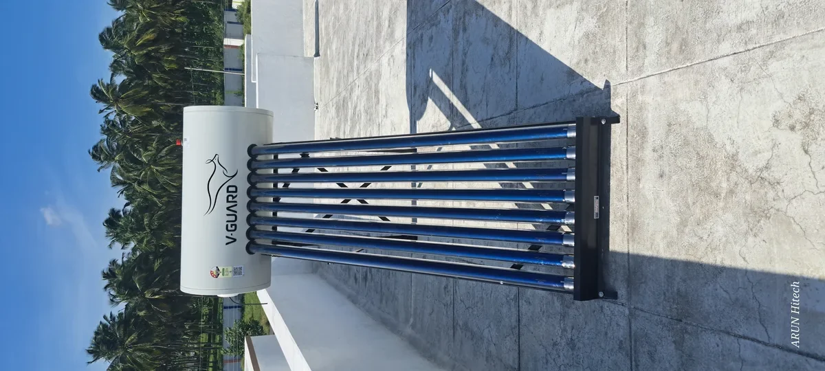 V-Guard TRU HOT 100 PRO solar water heater installation Coimbatore service