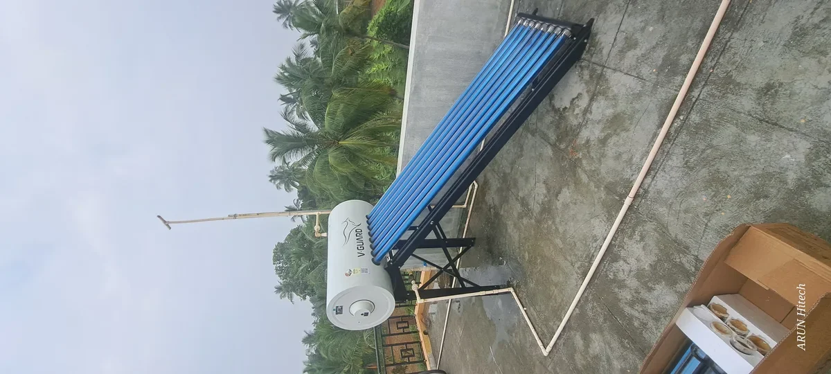 V-Guard TRU HOT 100 PRO solar water heater Tamil Nadu installation dealer
