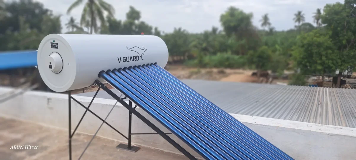 V-Guard TRU HOT 150 PRO heat pump installation Coimbatore