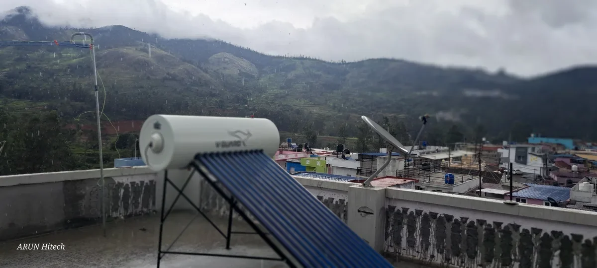V-Guard TRU HOT 150 PRO hot water generator solar system Coimbatore
