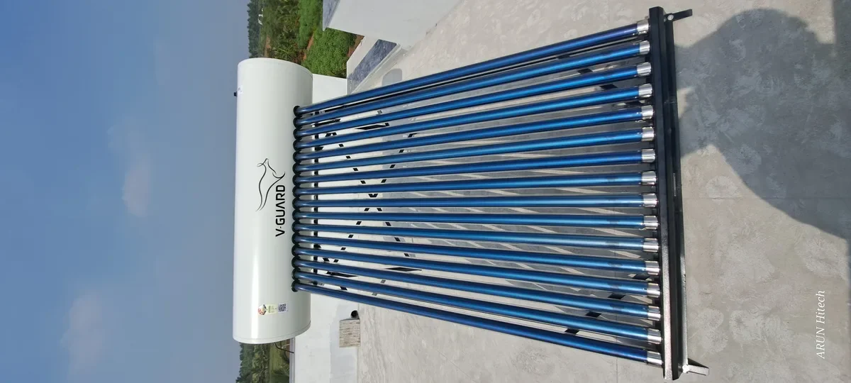 V-Guard TRU HOT 200 PRO solar water heater for home family Coimbatore