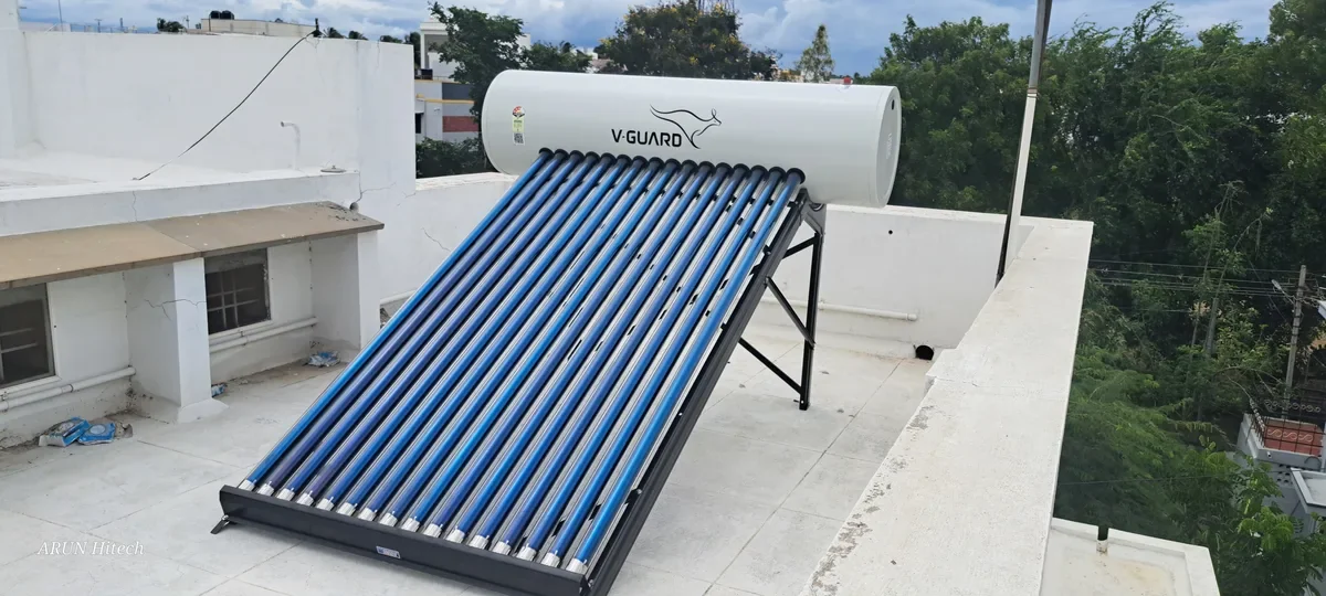 V-Guard TRU HOT 200 PRO solar water heater service repair Coimbatore