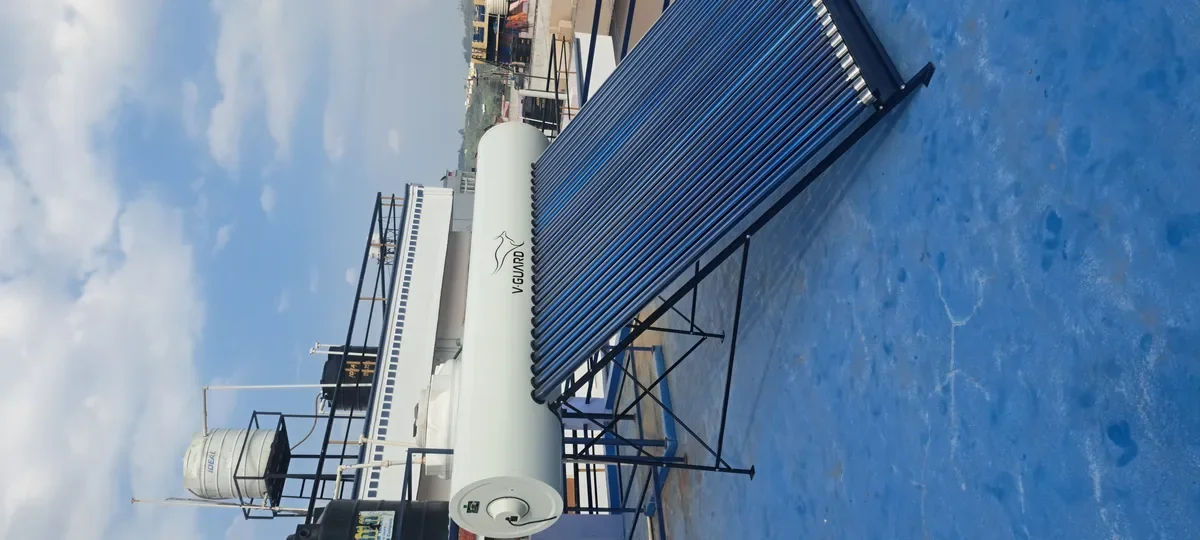V-Guard TRU HOT 300 PRO solar water heater for villa bungalow Coimbatore