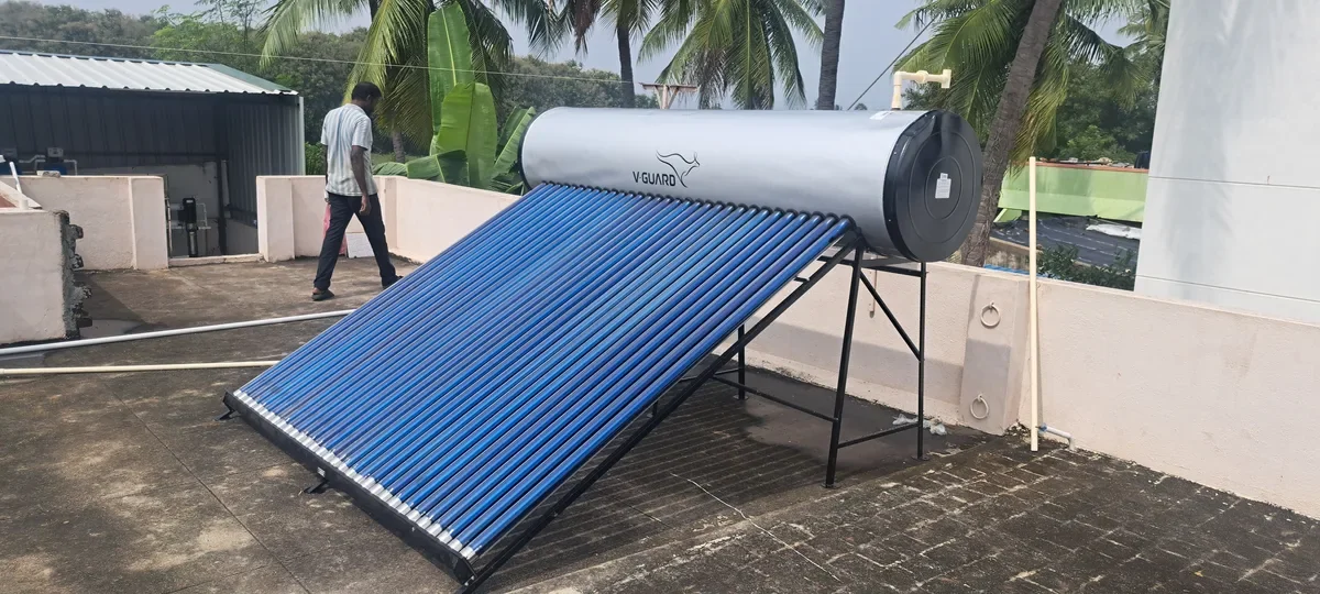 V-Guard TRU HOT 500 hot water machine solar Coimbatore