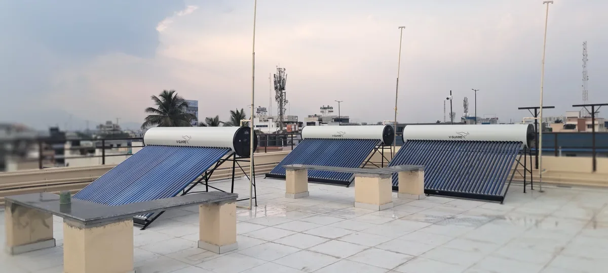 V-Guard TRU HOT 500 industrial hot water solution Tamil Nadu factories