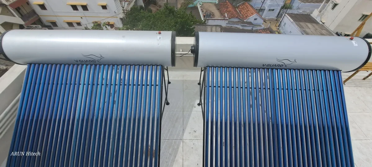 V-Guard TRU HOT 500 solar hot water for colleges hostels Coimbatore