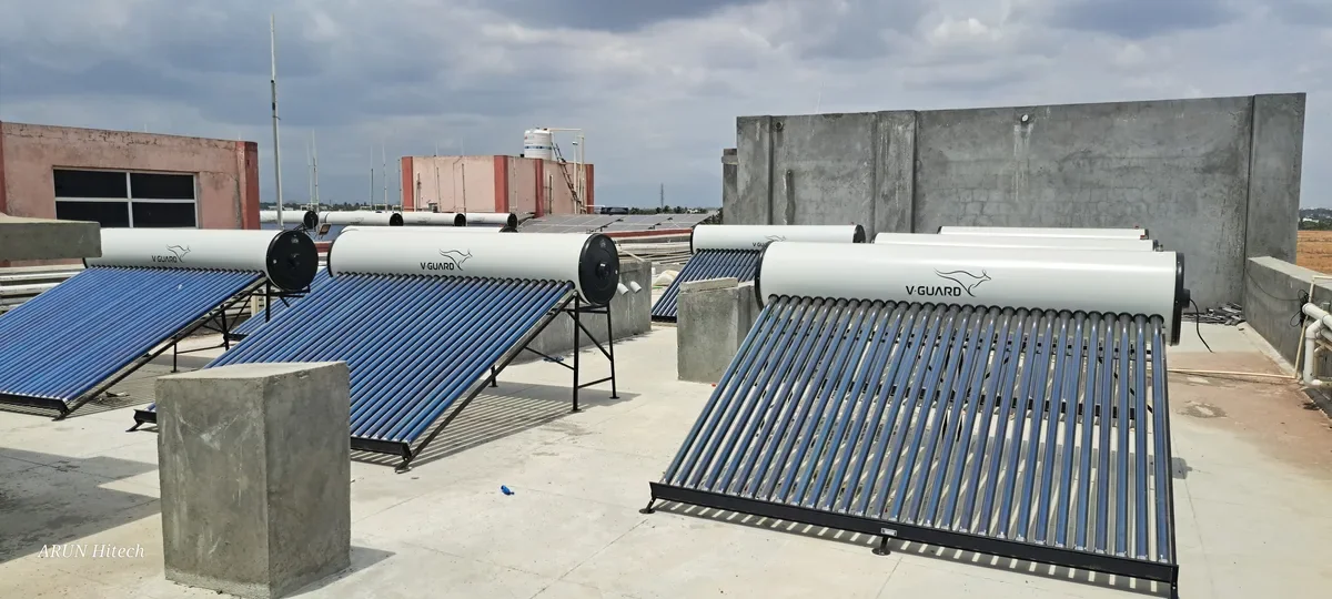 V-Guard TRU HOT 500 solar water heater for resort Ooty Tamil Nadu