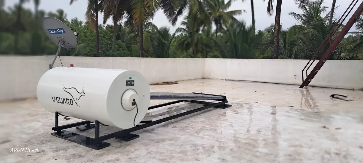 V-Guard TRU HOT 100 DAF large capacity solar heater Ooty Tamil Nadu