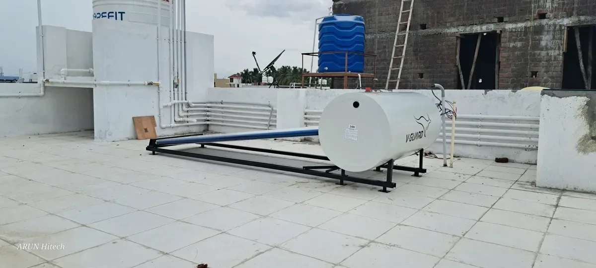 V-Guard TRU HOT 100 DAF renewable energy water heater Valparai Tamil Nadu