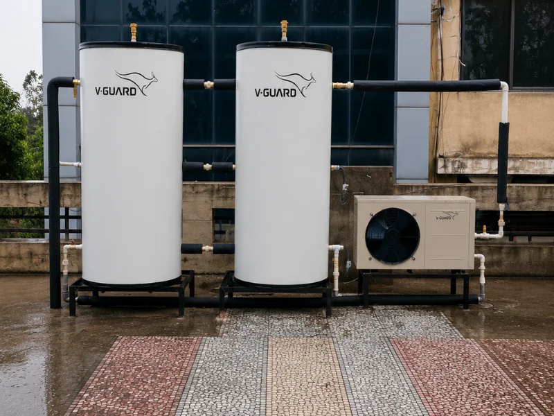 V-Guard 2 ton heat pump water heater Coimbatore Tamil Nadu — Arun Hitech authorized dealer