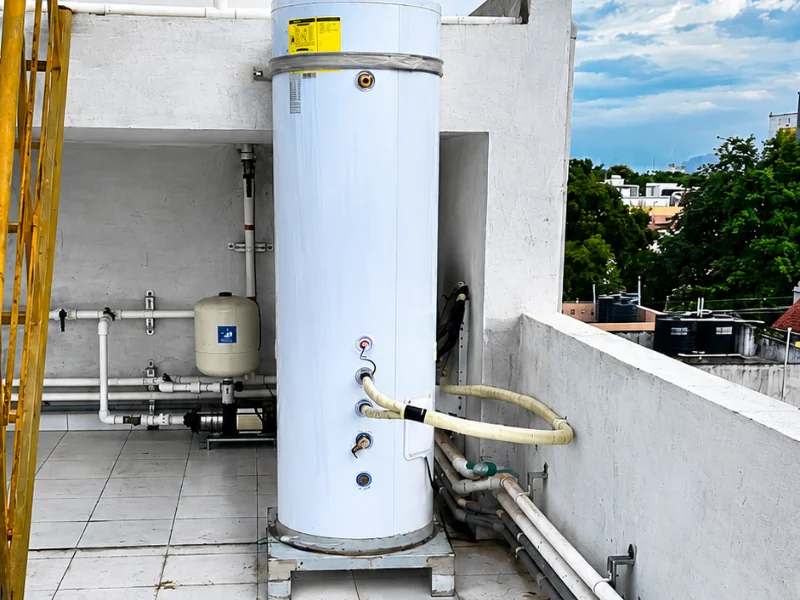 V-Guard 200L heat pump installation Coimbatore Tamil Nadu — Arun Hitech dealer
