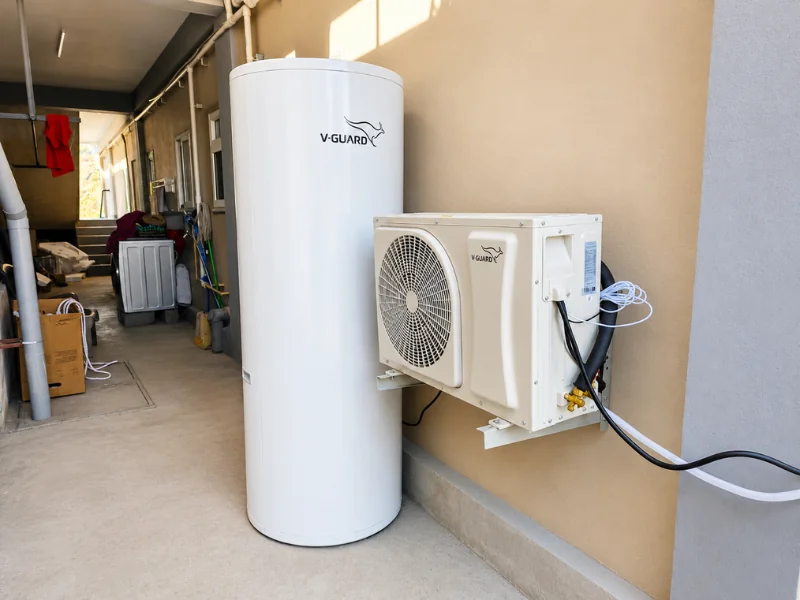 V-Guard 300L heat pump water heater Coimbatore Tamil Nadu — Arun Hitech dealer