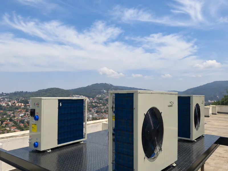 V-Guard swimming pool heat pump Coimbatore Tamil Nadu — Arun Hitech authorized dealer